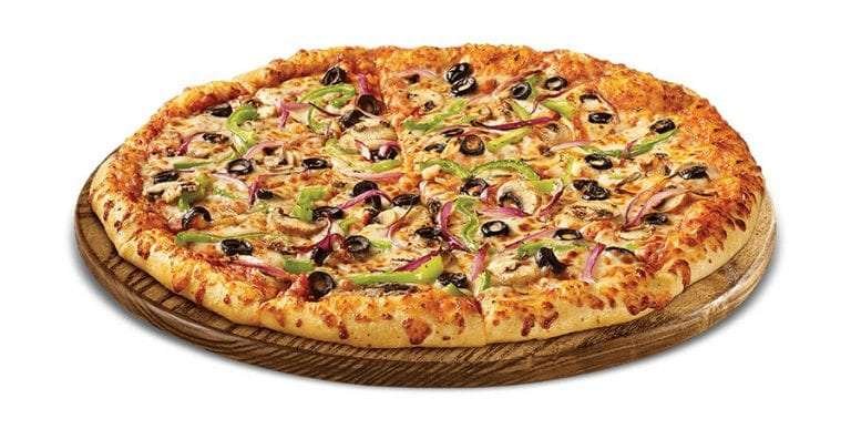 Ελληνική πίτσα από την πιτσαρία του βόλου